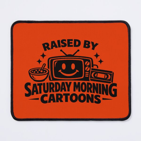 Item preview, Raised by Saturday Morning Cartoons – Retro Nostalgia Design designed and sold by DesignHouse07.