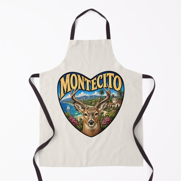 Item preview, Montecito, California - Deer Heart Shape designed and sold by Myra365Art.