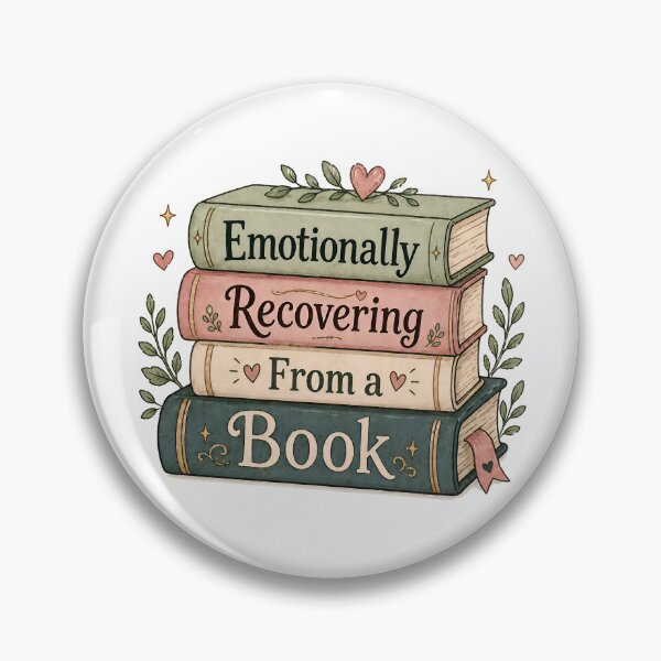 Item preview, Emotionally Recovering From a Book designed and sold by The Painted Topaz.