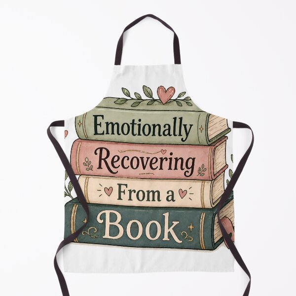 Item preview, Emotionally Recovering From a Book designed and sold by The Painted Topaz.