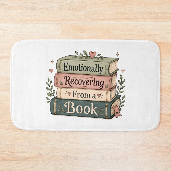 Item preview, Emotionally Recovering From a Book designed and sold by The Painted Topaz.