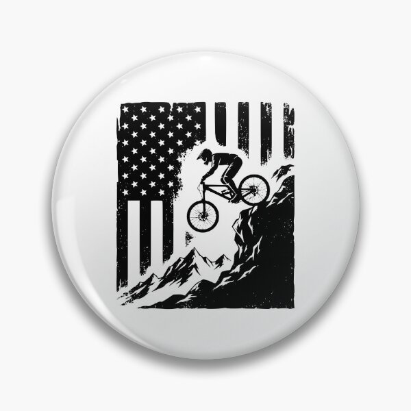 Item preview, American Flag Bike Life - Patriotic Dirt Bike & Motocross Silhouette designed and sold by Off-Road-Zone.