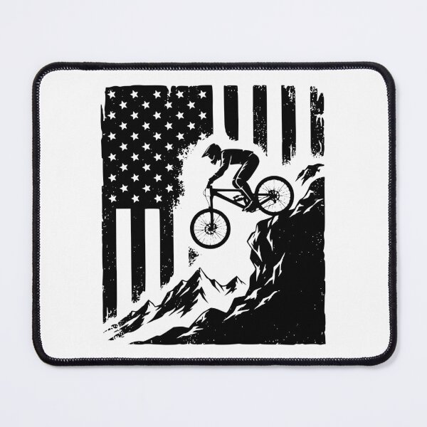 Item preview, American Flag Bike Life - Patriotic Dirt Bike & Motocross Silhouette designed and sold by Off-Road-Zone.