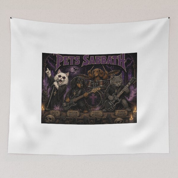 Item preview, Pets Sabbath designed and sold by AlexJester Store .