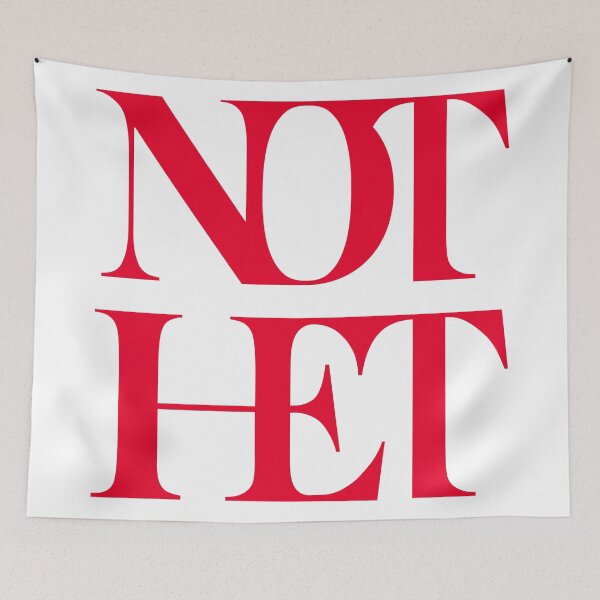 Item preview, Not Het designed and sold by amelieglass.