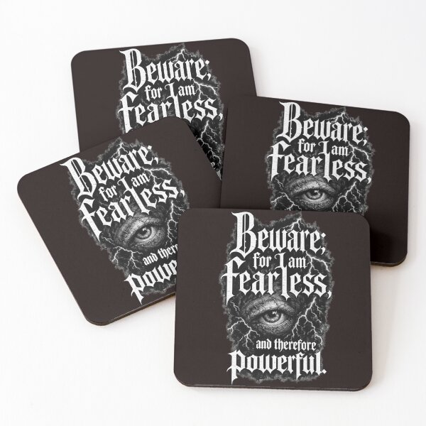 Item preview, Frankenstein’s Defiance – Gothic Quote Illustration designed and sold by Artpicto.