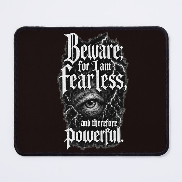 Item preview, Frankenstein’s Defiance – Gothic Quote Illustration designed and sold by Artpicto.