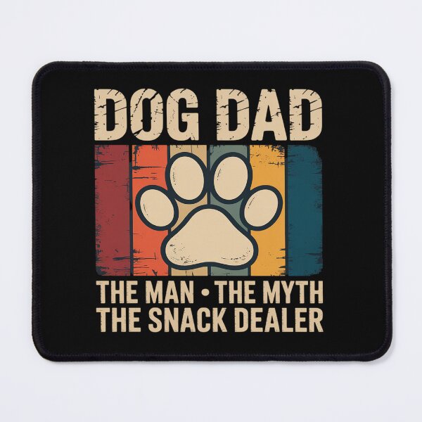 Item preview, Dog Dad The Man The Myth The Snack Dealer Father Day designed and sold by grounabslaninal.
