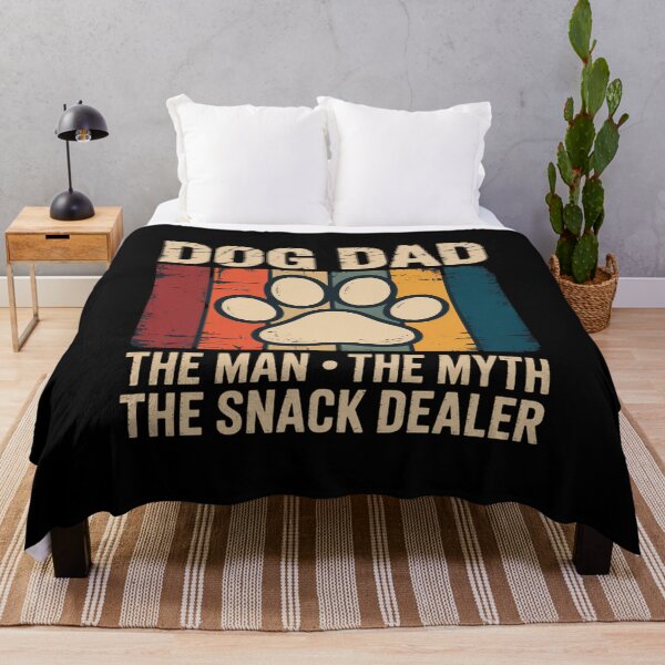 Item preview, Dog Dad The Man The Myth The Snack Dealer Father Day designed and sold by grounabslaninal.