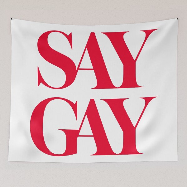 Item preview, Say Gay designed and sold by amelieglass.