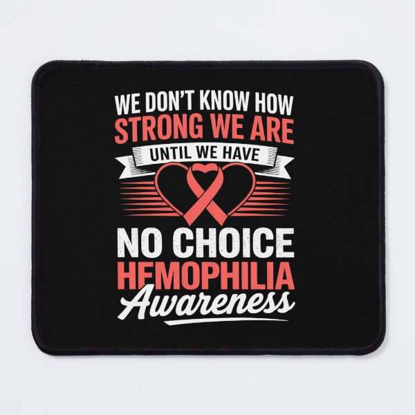 Item preview, Hemophilia Awareness Red Ribbon Hemophiliac Warrior designed and sold by grounabslaninal.