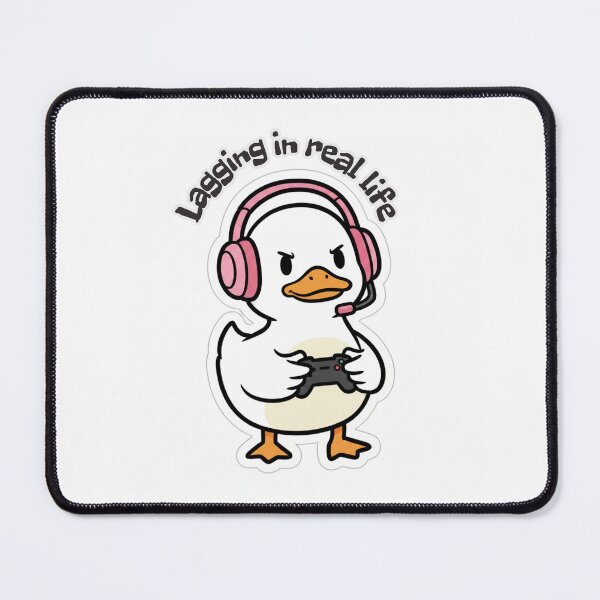 Item preview, Gamer Duck with Headset designed and sold by FDMarts.