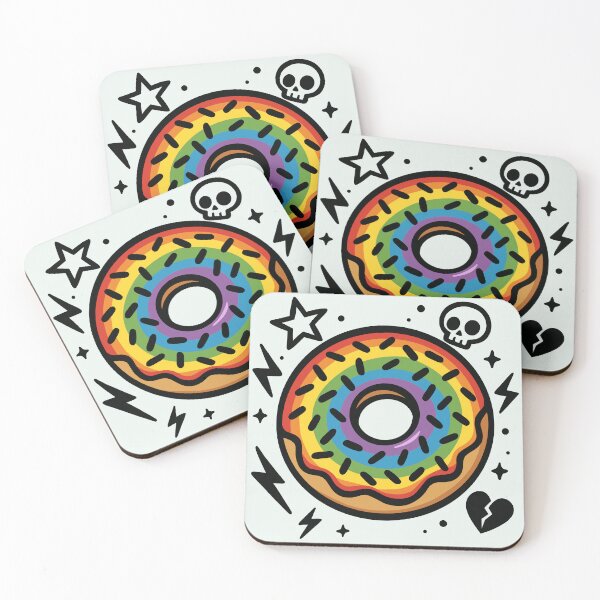 Item preview, Glazed Pride Donut designed and sold by Ghost on Toast.