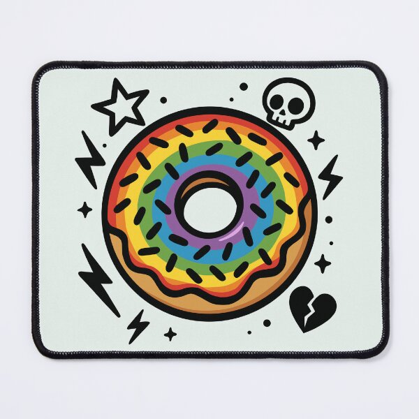 Item preview, Glazed Pride Donut designed and sold by Ghost on Toast.