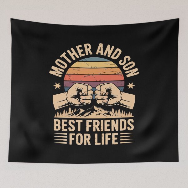 Item preview, Mother friends for life mother and son Mother day designed and sold by grounabslaninal.