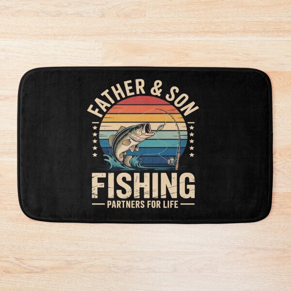 Item preview, Vintage Father Son Fishing Partners For Life Dad Matching designed and sold by grounabslaninal.