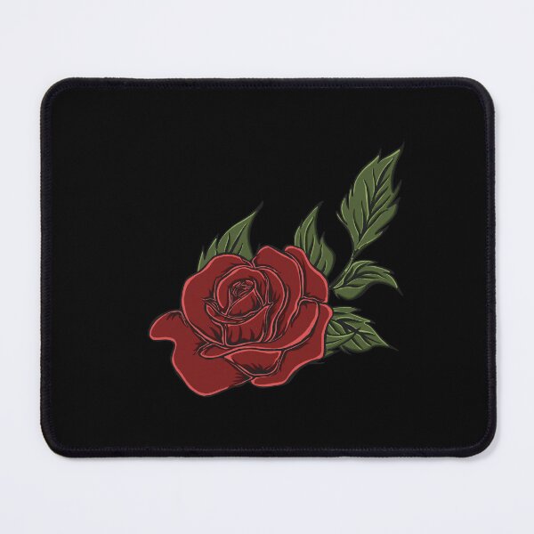 Item preview, Tattoo red rose designed and sold by pinkyfish1010.