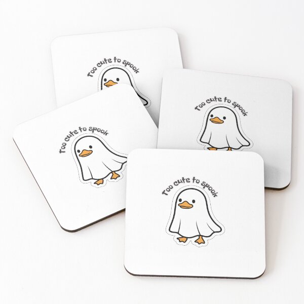 Item preview, Cute Ghost Duck Halloween designed and sold by FDMarts.