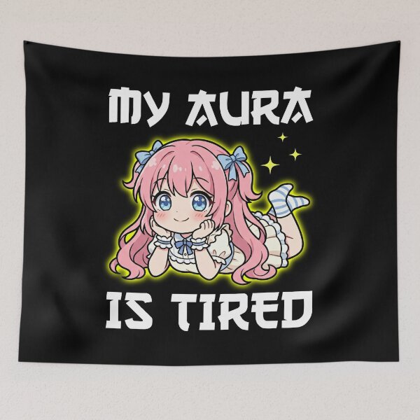 Item preview, ANIME - MY AURA IS TIRED designed and sold by KEF Custom.