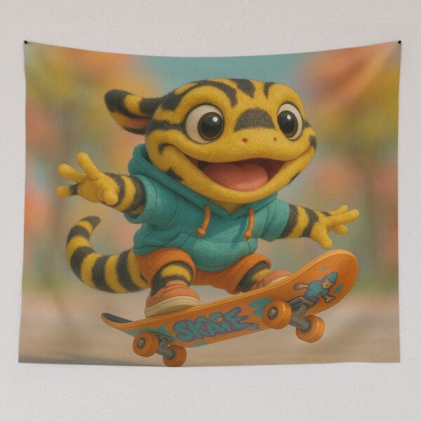 Item preview, Skater Tiger Salamander designed and sold by Sillytoe.