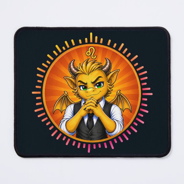 Item preview, Leo Zodiac Dragon Shirt – Royal Leader Dragon Mascot designed and sold by Fangtasia77.