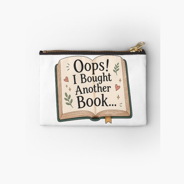 Item preview, Oops! I Bought Another Book designed and sold by The Painted Topaz.