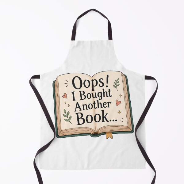 Item preview, Oops! I Bought Another Book designed and sold by The Painted Topaz.