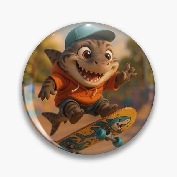 Item preview, Skater Tiger Shark designed and sold by Sillytoe.