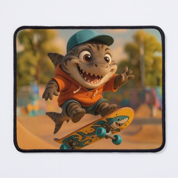 Item preview, Skater Tiger Shark designed and sold by Sillytoe.