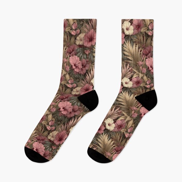Item preview, Chic Tropical Flower  - Birth Flower Motif  - Gifts For Girls designed and sold by RoyalStarsPatts.