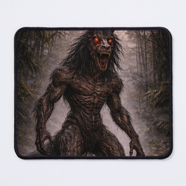 Item preview, Tikbalang Cryptid Horse Humanoid Forest Creature Artwork designed and sold by The Dark Files.
