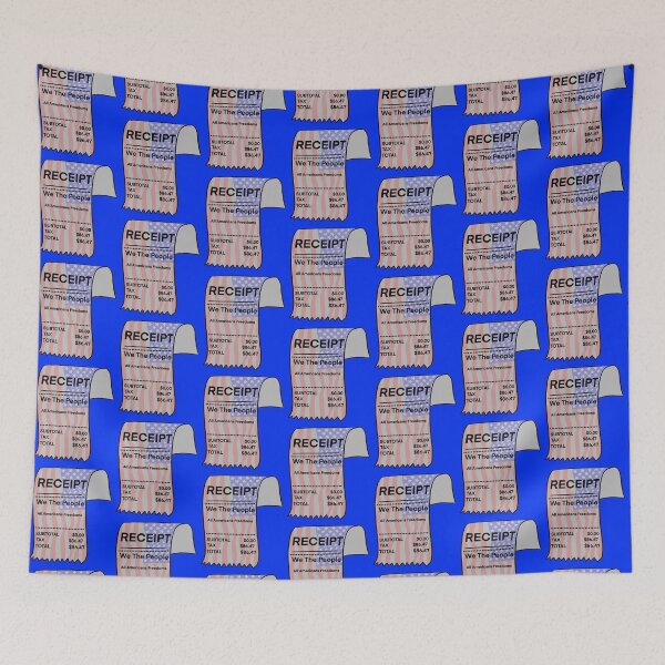 Item preview, Americans Receipt $86.47 designed and sold by Kate Miller Illustrator.