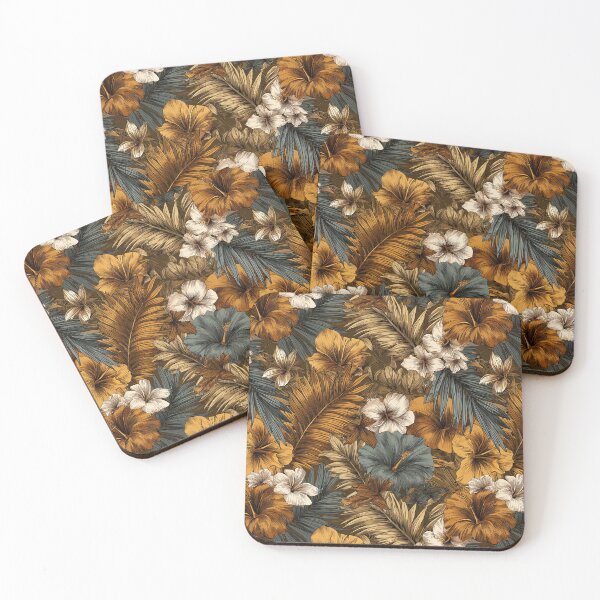 Item preview, Classic Tropical Flower Print  - Flower Garden Pattern  - Gifts For Couples designed and sold by RoyalStarsPatts.