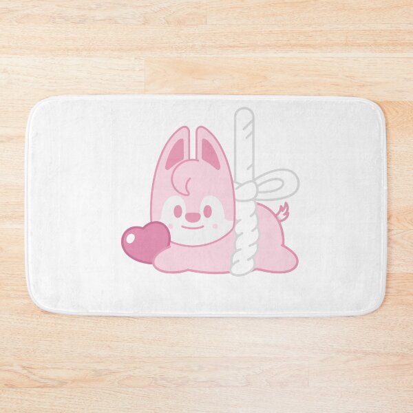 Item preview, SKZOO Wolf Chan pink love - STAY in Our Little House designed and sold by 0627june.
