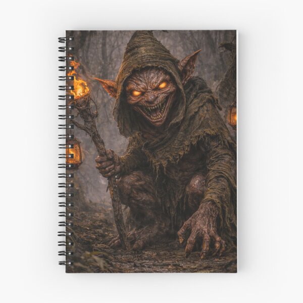 Item preview, Alux Cryptid Small Forest Spirit Creature Artwork designed and sold by The Dark Files.