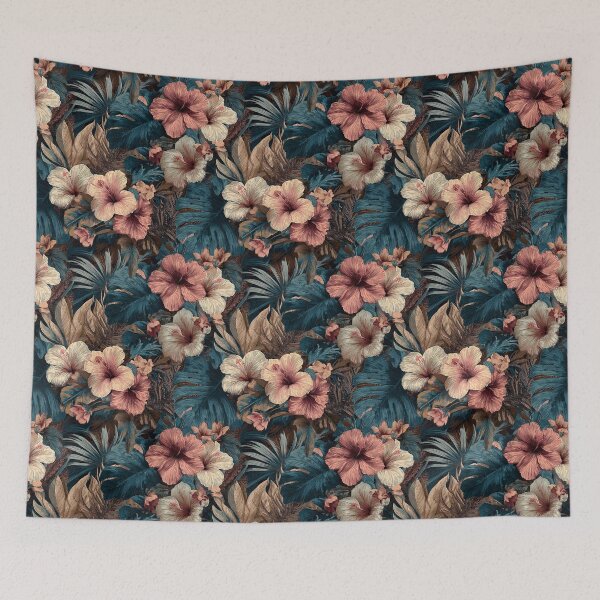 Item preview, Classic Tropical Floral - Flower Floral Print  - Anniversary Gifts For Her designed and sold by RoyalStarsPatts.