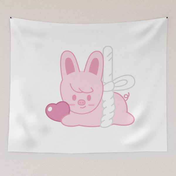 Item preview, SKZOO DWAEKKI pink love - STAY in Our Little House designed and sold by 0627june.