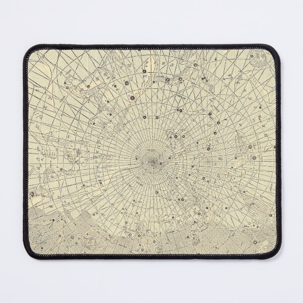 Item preview, Vintage 19th Century Chart, North and South Pole Star Map designed and sold by HighIQHistory.