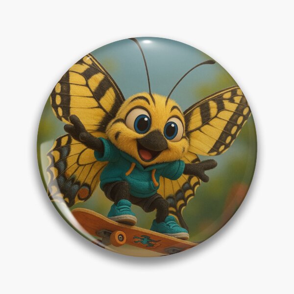 Item preview, Skater Tiger Swallowtail Butterfly designed and sold by Sillytoe.