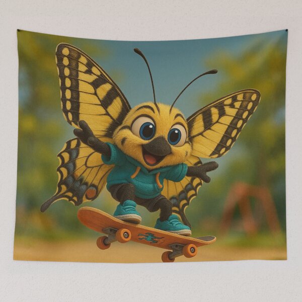 Item preview, Skater Tiger Swallowtail Butterfly designed and sold by Sillytoe.