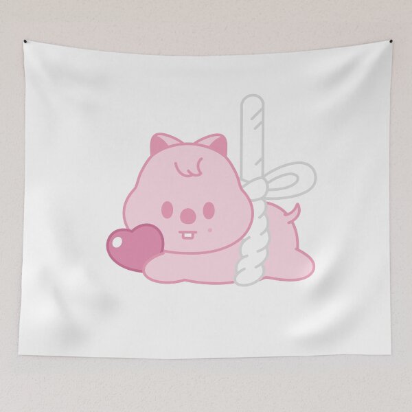 Item preview, SKZOO HAN QUOKKA pink love - STAY in Our Little House designed and sold by 0627june.