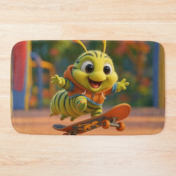 Item preview, Skater Tiger Swallowtail Caterpillar designed and sold by Sillytoe.