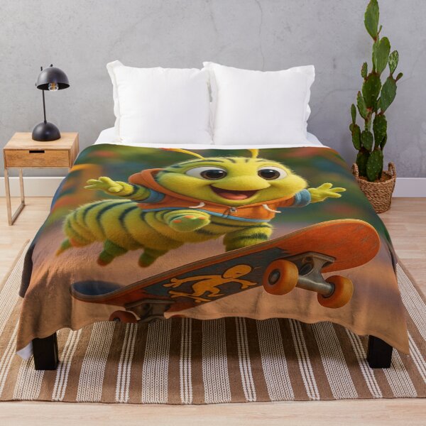 Item preview, Skater Tiger Swallowtail Caterpillar designed and sold by Sillytoe.