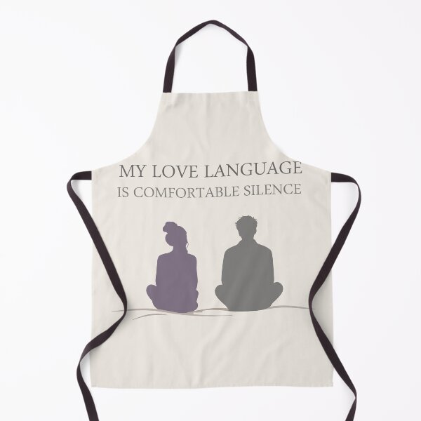 Item preview, Love Language Is Comfortable Silence designed and sold by xmoudx.