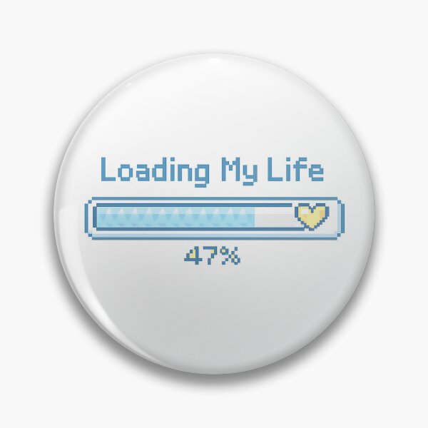 Item preview, Loading My Life Retro Internet Design designed and sold by SambaStr.