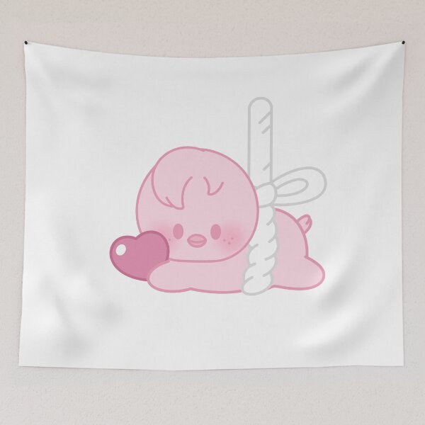 Item preview, SKZOO BbokAri pink love - STAY in Our Little House designed and sold by 0627june.