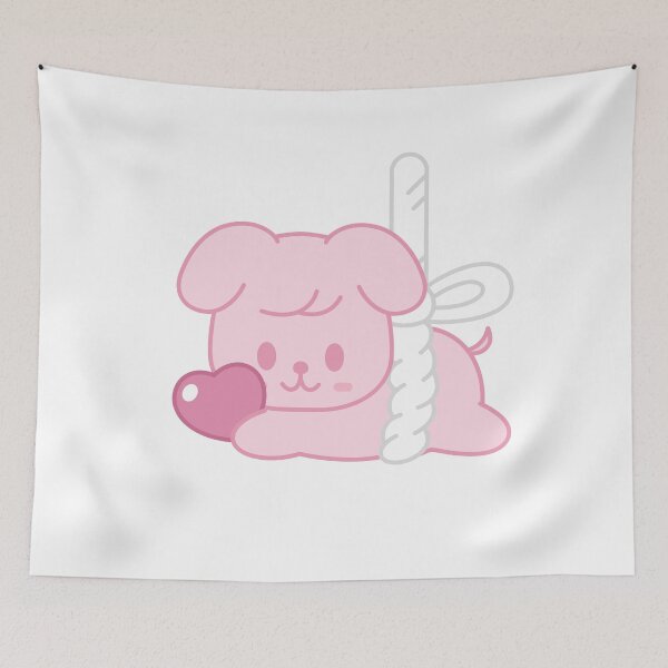 Item preview, SKZOO PuppyM pink love - STAY in Our Little House designed and sold by 0627june.