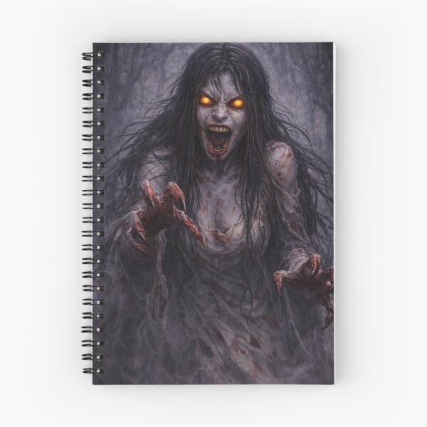 Item preview, Pontianak Cryptid Female Ghost Horror Creature Artwork designed and sold by The Dark Files.