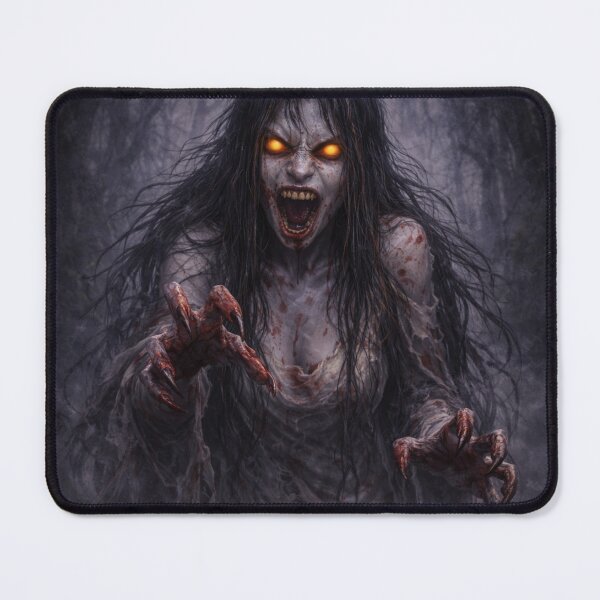 Item preview, Pontianak Cryptid Female Ghost Horror Creature Artwork designed and sold by The Dark Files.