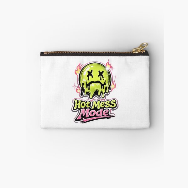 Item preview, Hot Mess Mode Melting Smiley designed and sold by SambaStr.